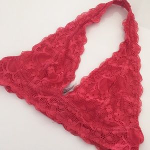 FP Galloon Lace Halter Bra